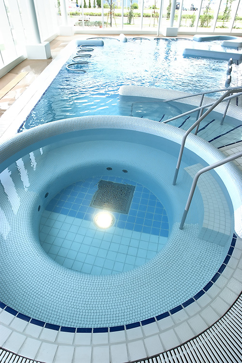 シーサイドスパおおいの湯のアトラクションプール
